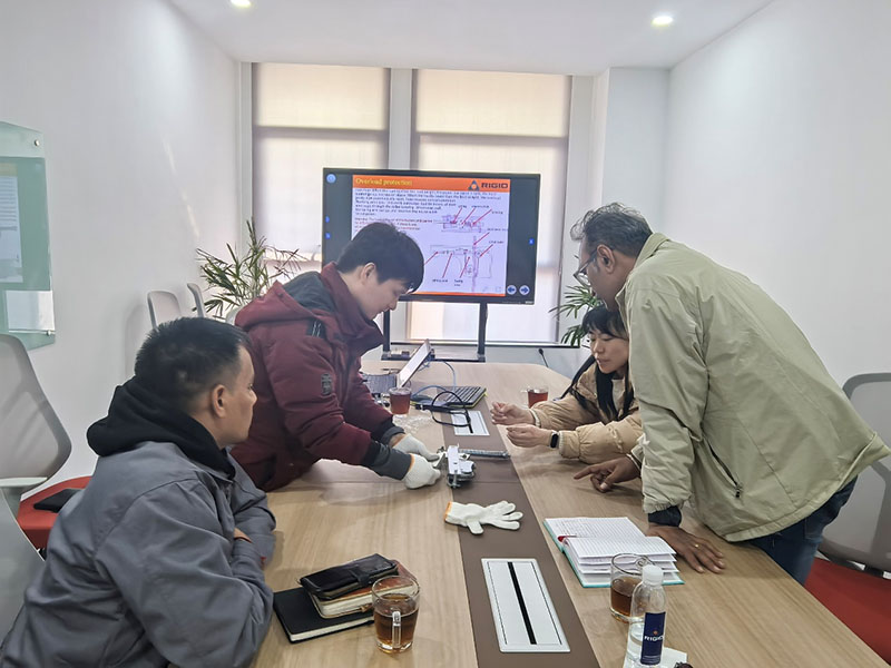 Intercambio tecnológico transfronterizo: la visita de clientes internacionales concluye con una exitosa capacitación en mantenimiento de polipastos